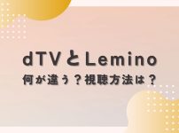 dTVとLeminoの違い 視聴方法
